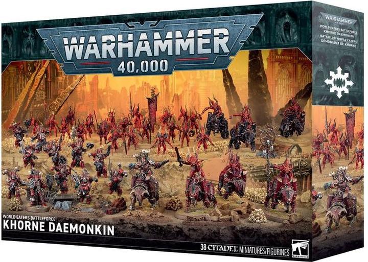 Games Workshop World Eaters Battleforce: Khorne Daemonkin (Materiale sintetico)