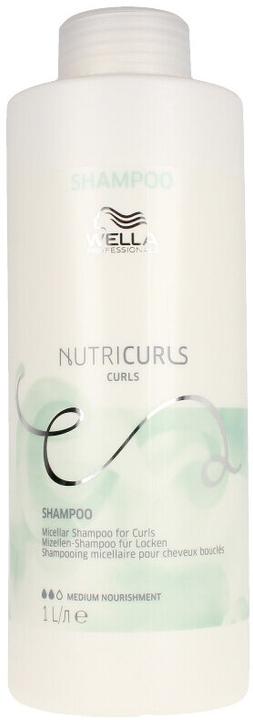 Image du produit Wella NutriCurls Mizellen-Shampoo für Locken (1000 ml, Shampoing liquide)