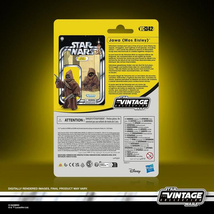Actual product image Hasbro Star Wars Episode IV Vintage Collection Playset Streets of Mos Eisley with Jawa Action Figure