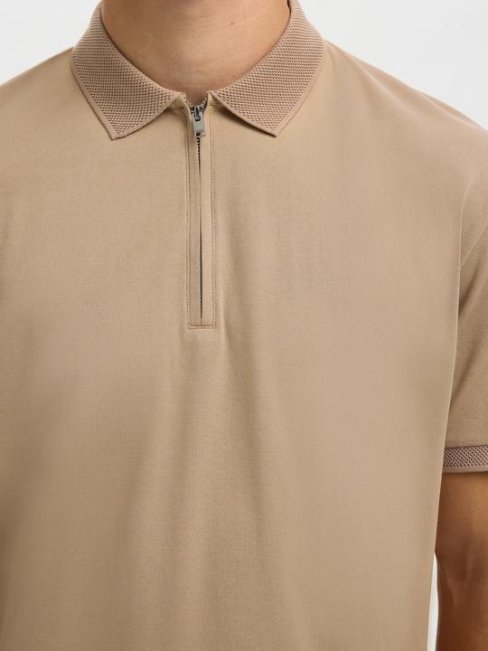 Produktbild Selected Slhfave Zip Ss Polo Noos (S)