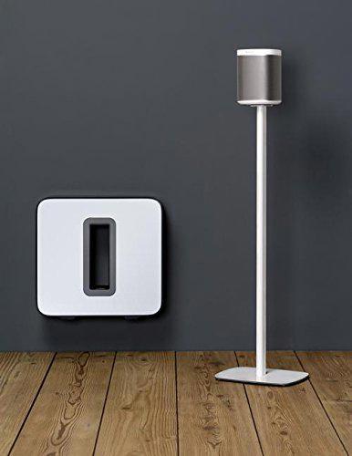 Actual product image Flexson Wall mount for Sonos Sub, black (1 pcs., Wall installation, Pivoting, Tiltable)