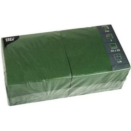 Papstar, Servietten, Servietten (250 x, 33 x 33 cm)
