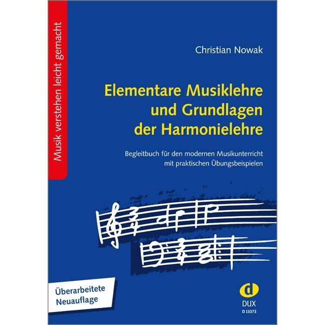 Elementare Musiklehre und Grundlagen der Harmonielehre, Sachbücher von Christian Nowak