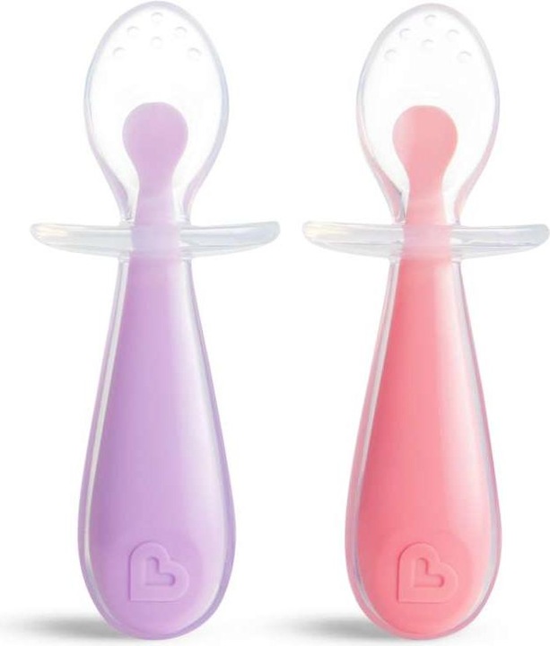Actual product image Munchkin Silicone training spoon Gent Scoop (2 pcs)