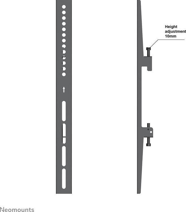 Image du produit Neomounts PRO Videowall Ceiling Mount for six 32inch-55inch/65inch Screens Noir