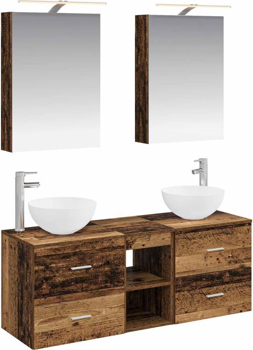 Actual product image vidaXL LED Badezimmer Set