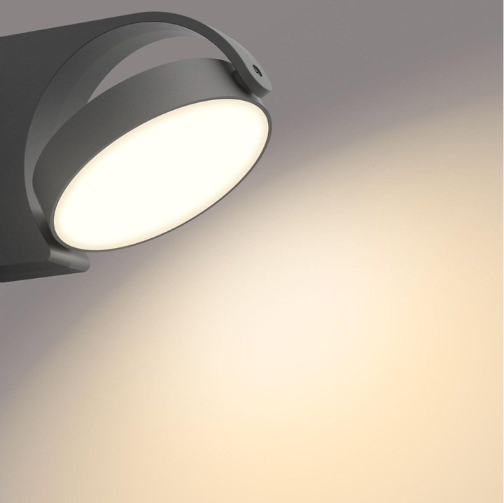 Immagine prodotto Philips Mimosa a parete 7W Anthr. 2700K (630 lm)