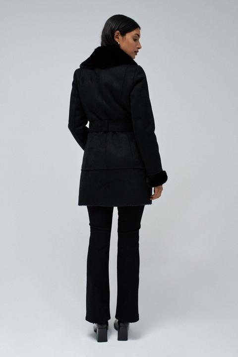 Immagine prodotto Salsa Jeans Wintermantel Long Shearling Coat