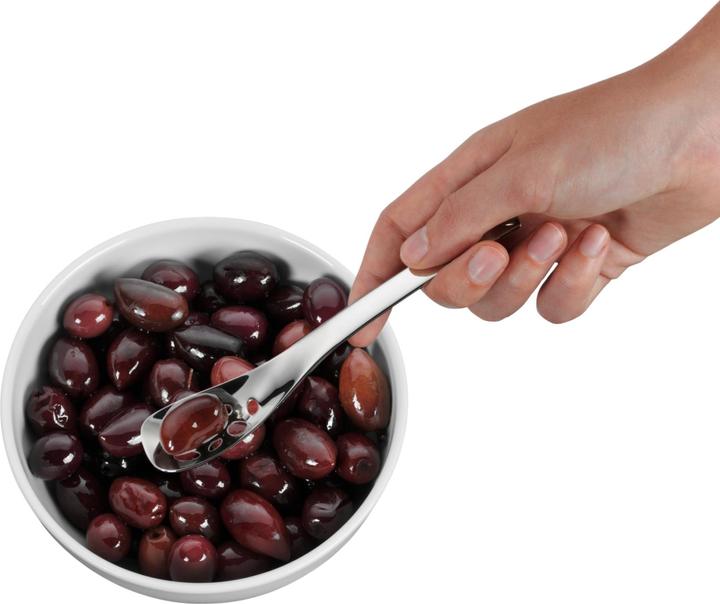 Produktbild WMF Servierlöffel Kappernlöffel Olivenlöffel perforiert 16cm Nuova Edelstahl poliert (Servierlöffel)