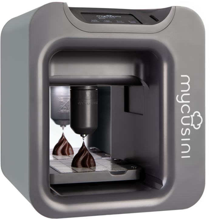 Mycusini 3D-Schokoladendrucker 2.0 Elegant Grey