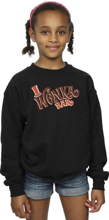 Produktbild Willy Wonka & the Chocolate Factory Bar Logo Sweatshirt Mädchen (104)