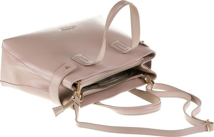 Actual product image Pierre Cardin Damen Handtasche Made In Italy - Modell Emberly Nova - 100% Leder - 35.0 X 25.5 X 14.0 Cm