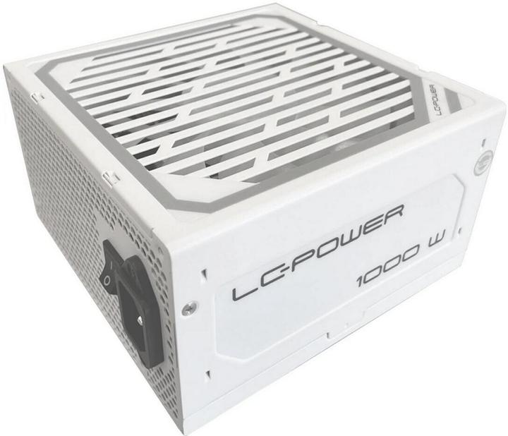 Produktbild LC-Power Netzteil 1000W LC1000MW Modular V3.1 (80+Gold)white (1000 W)