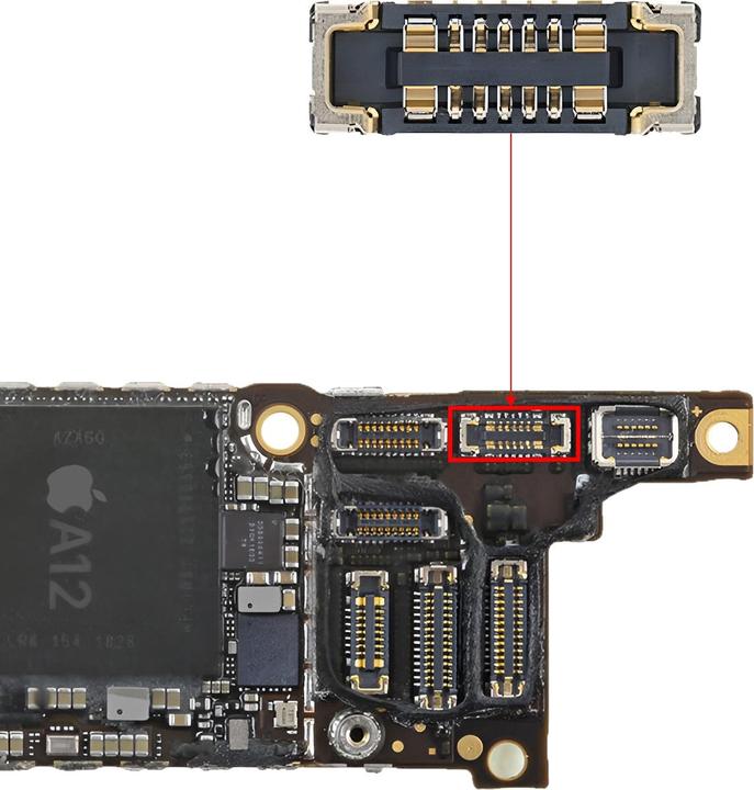 Produktbild Clappio Ersatzteil FPC-Verbinder Face ID Sensor