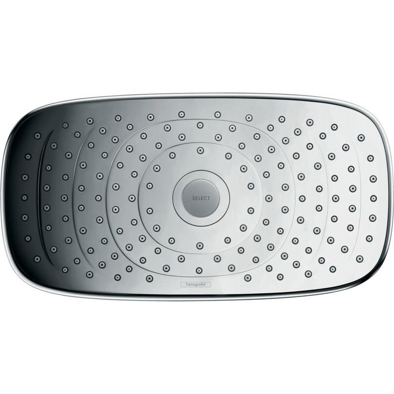 Thumbnail - hansgrohe, Duschbrause, Kopfbrause RAINDANCE SELECT E 300 2jet mit Brausearm chrom (2 Strahlarten, 15 l/min)