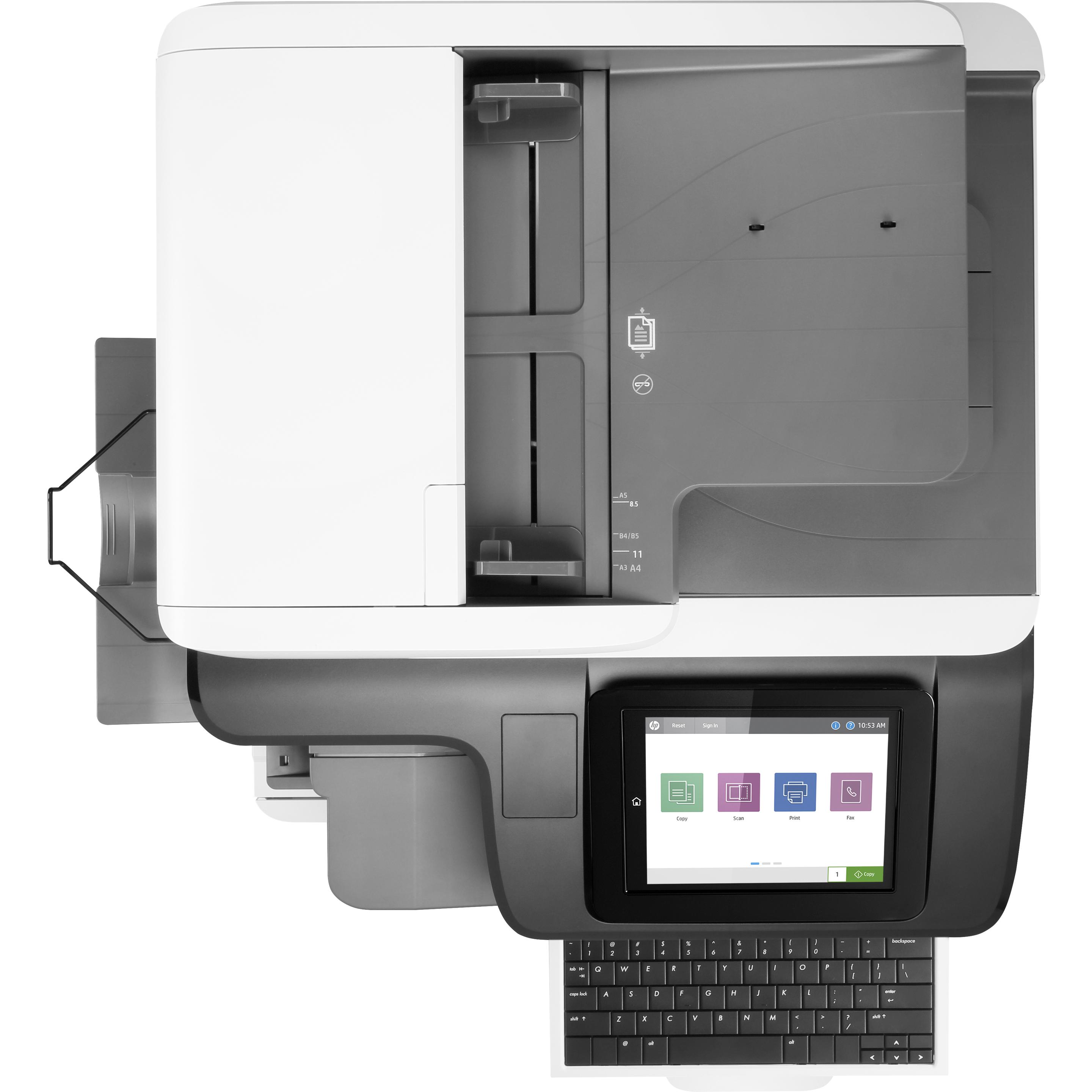 Thumbnail - HP MFP M776zs (Laser, Farbe), Drucker, Schwarz, Grau