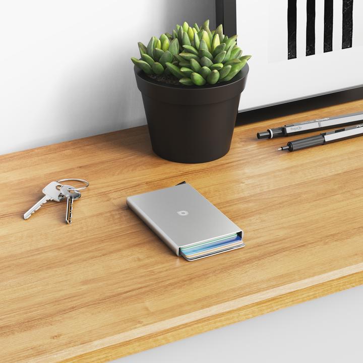 Produktbild Aplic Kartenetui Karten Schutzhülle aus Alu für 6 Karten NFC/RFID Abschirmung Blocker, Kartentresor
