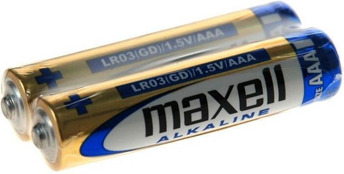 Actual product image Maxell Micro battery alkaline, AAA, LR03, 2 pieces (2 pcs., AAA)