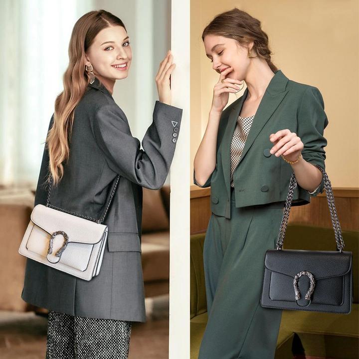 Produktbild Only-Bags.Store Umhängetasche mit Kette Umhängetasche Umhängetasche Handtasche kleine Umhängetasche Umhängetasche