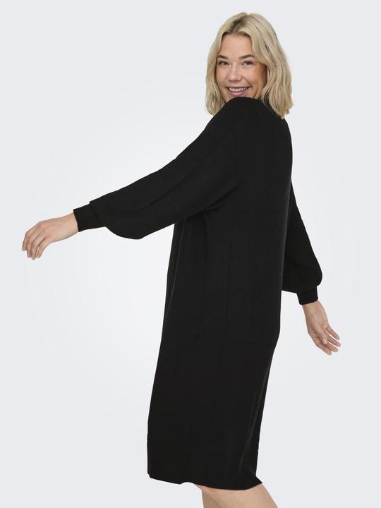 Produktbild Only Normal geschnitten V-Ausschnitt Curve Midikleid Kleid (S)