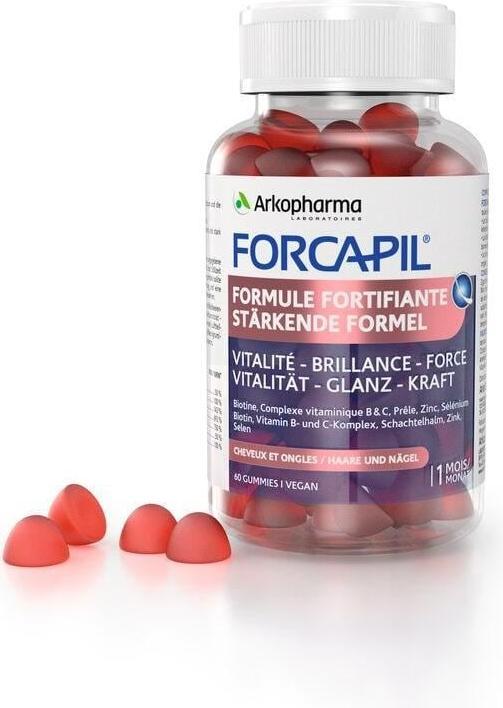 Produktbild Arkopharma Forcapil Gummies Haare und Nägel (60 Stk., Gummies, 192 g)