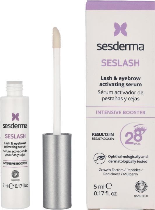 Actual product image Sesderma SESLASH serum activador crecimiento pestañas-cejas 5 ml (5 ml)
