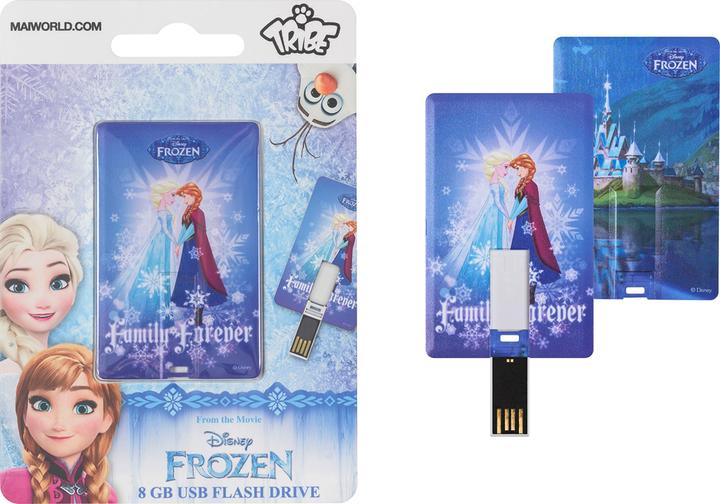 Tribe Frozen Family Forver USB Flash Drive USB Type-A 2.0 Multicolor (8 GB, USB-A)