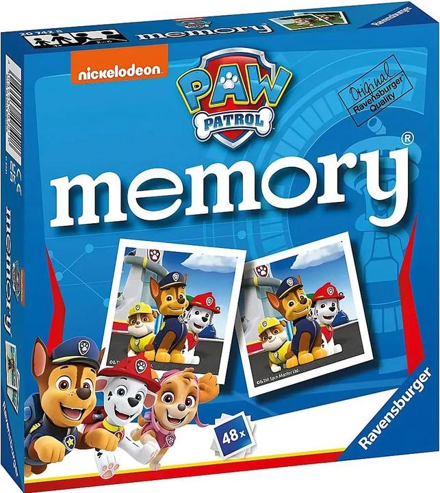 Image du produit Ravensburger Mini Memory - Paw Patrol (2 - 6 Joueur)