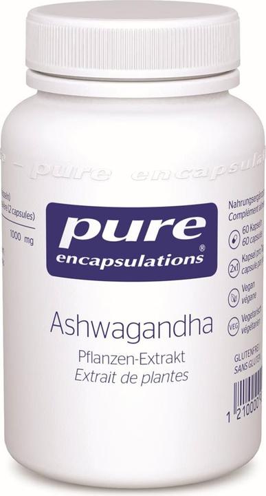 Pure encapsulations Ashwagandha (60 pièce(s), Capsules, 75 g)