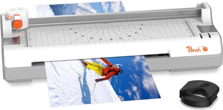 Actual product image Peach Laminator + roll cutter A4 125 µm (125 µm, A4)