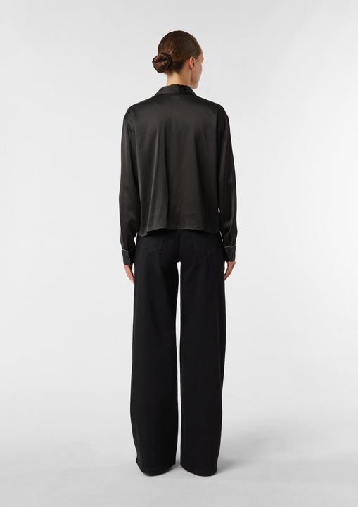 Immagine prodotto Comma Bluse Satinbluse mit aufgesetzen Brusttaschen und Logodetail (40)