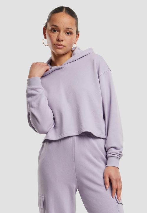 Image du produit Urban Classics Sweat à capuche femme oversized cropped Light Terry - 159545 (M)