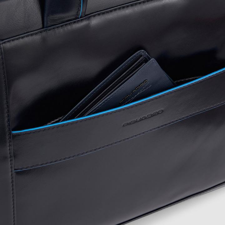 Actual product image Piquadro B2 Revamp - Narrow laptop bag 14" with iPad holder (14")