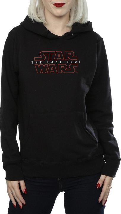 Immagine prodotto Star Wars The Last Jedi Logo Felpa con Cappuccio Donna (L)