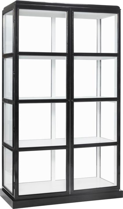 Hübsch Display cabinet, black/white (32 x 32 x 37 cm)