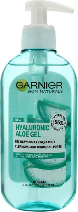 Produktbild Garnier Hyaluronic Aloe Gel Cleansing Gel For Each Type Score 200Ml (Reinigungsgel, 200 ml)