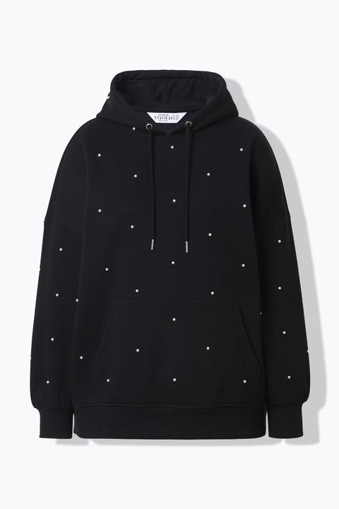 Produktbild Studio Untold Hoodie, Oversize Shape, Kapuze, Zierperlen (50, 52)