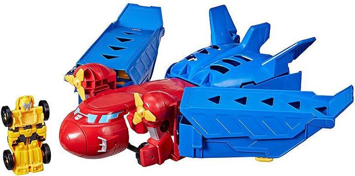 Produktbild Transformers Optimus Prime Jumbo Jet Flitzer