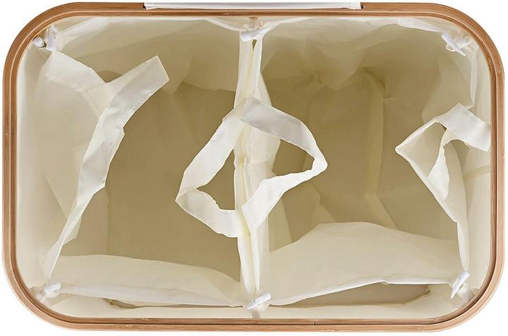 Produktbild Relaxdays Pfandflaschen-Sammelbehälter 2 Fächer (170 l)