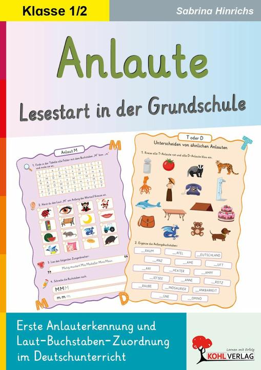 Produktbild Anlaute / Lesestart in der Grundschule (Deutsch, Sabrina Hinrichs, 2026)