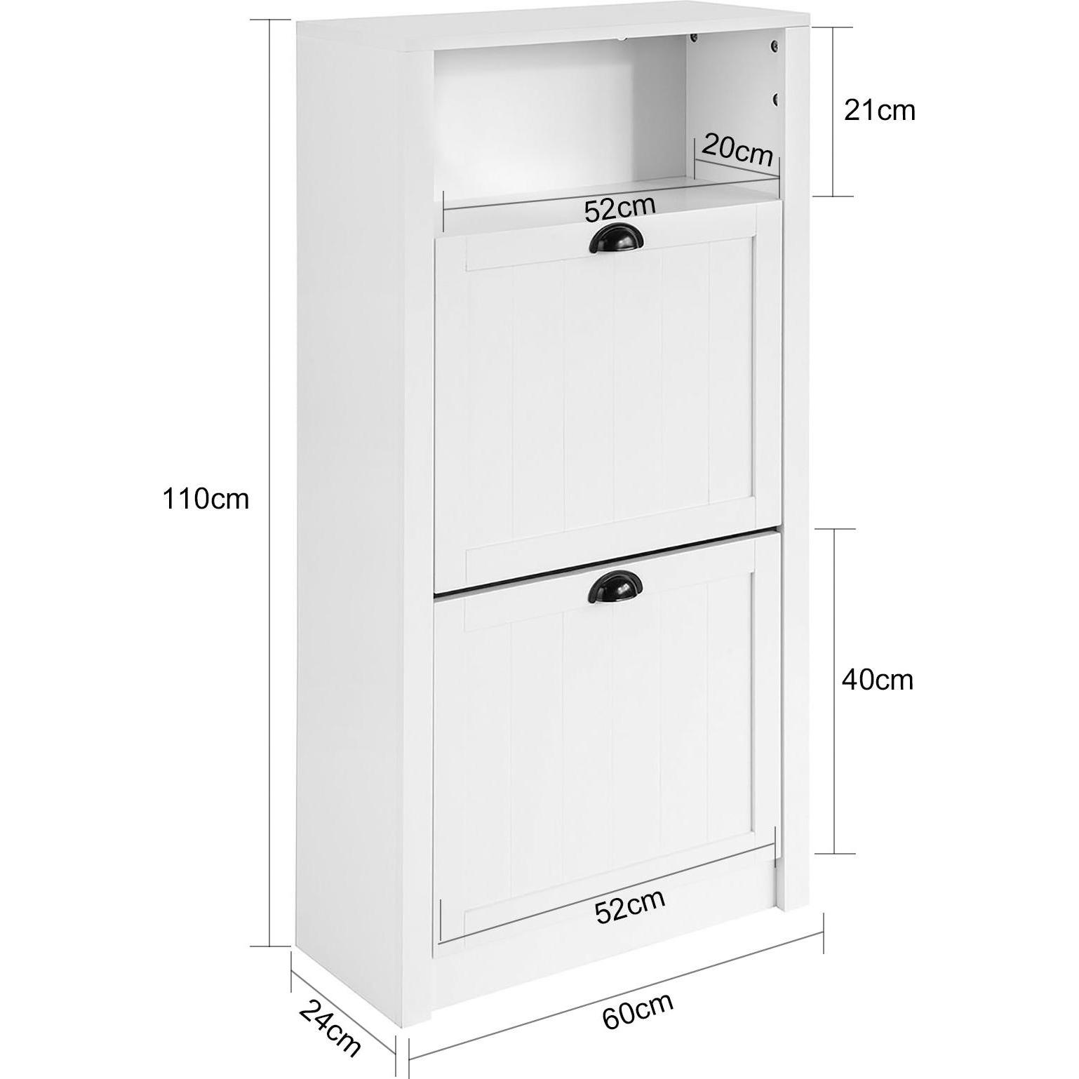 Thumbnail - SoBuy, Schuhschrank, Stanley (61 x 110 x 24 cm)