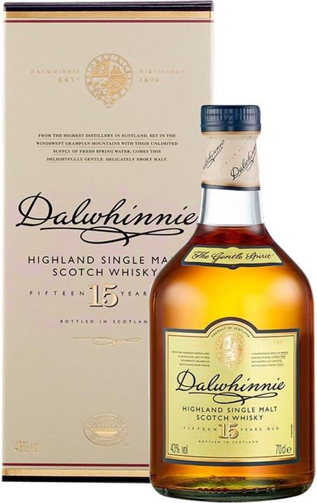 Image du produit Dalwhinnie 15 ans (Single Malt, Scotch Whisky, 1 x 70 cl)