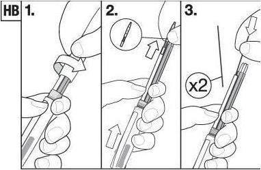Productafbeelding Bic 4 Kleuren 3+1 HB (Grijs, Wit)