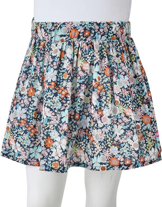 Immagine prodotto VidaXL Gonna per bambini blu scuro 128,Materiale: 100 % cotone,Colore (128)