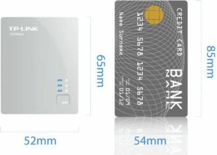 Actual product image TP-Link TL-PA4010 Kit (600 Mbit/s)