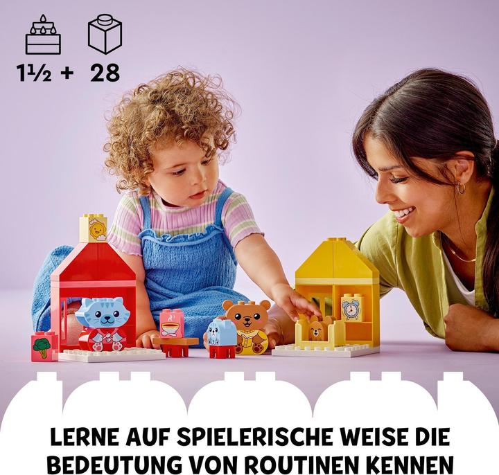 Produktbild LEGO Alltagsroutinen: Essen & Schlafenszeit (10414)