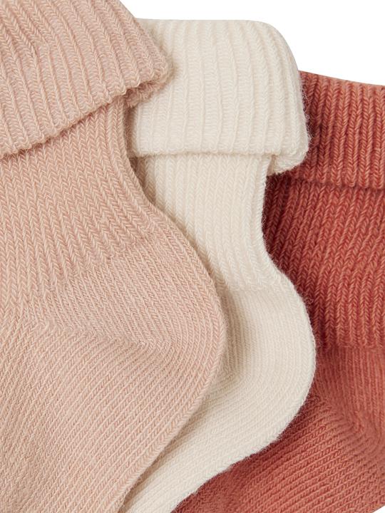 Actual product image Vertbaudet 3er-Pack unifarbene Baby Socken aus Ripp (17)