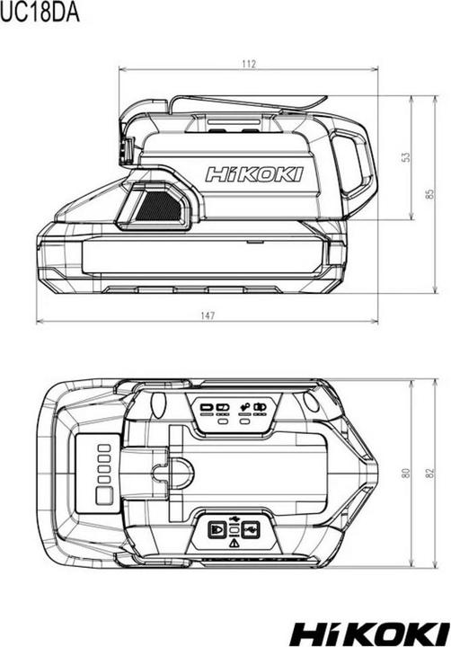 Image du produit Hikoki Caricabatterie USB (18 V)