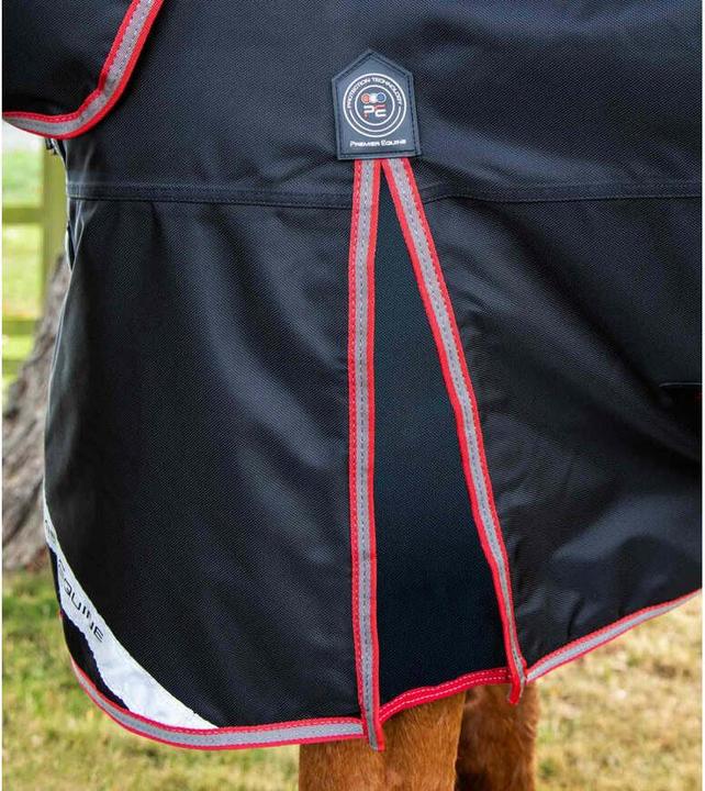 Produktbild Premier Equine outdoor-decke mit halsteil titan trio complete (183 cm)