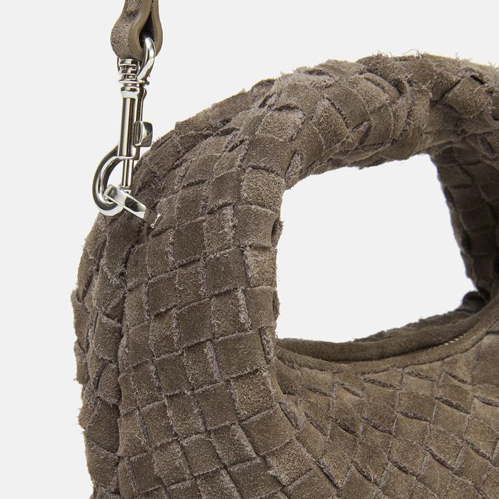 Produktbild Les Visionnaires Greta micro weave cozy Handtasche Leder 20 cm (3 l)
